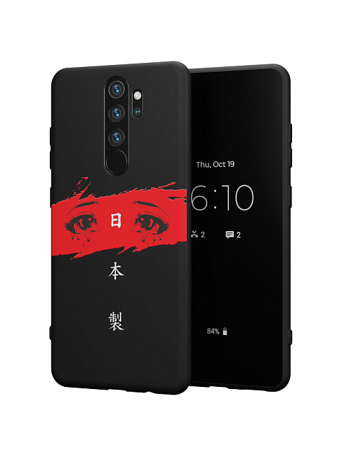 Силиконовый чехол для Xiaomi Redmi Note 8 Pro "Грустные глаза"