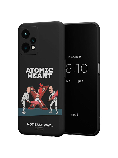 Силиконовый чехол для realme 9 Pro "Atomic Heart: Not Easy Way"