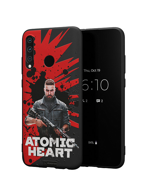 Силиконовый чехол для Honor 20i "Atomic Heart: Майор Нечаев"