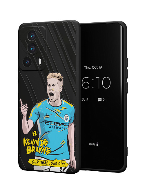 Силиконовый чехол для Xiaomi 13 Lite "NOVEL: Kevin de Bruyne"