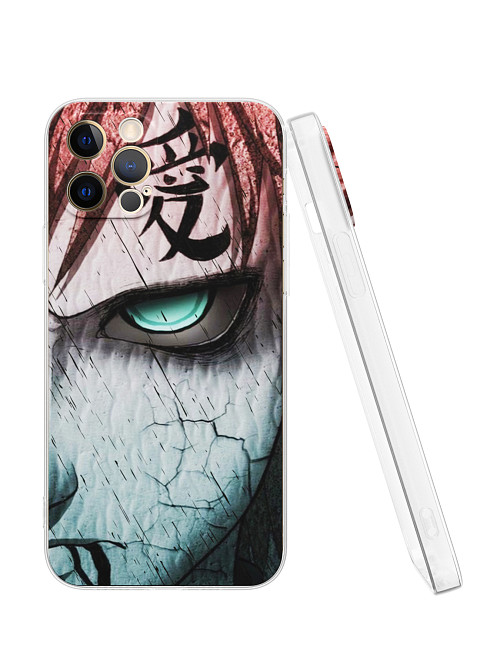 Силиконовый чехол для Apple iPhone 12 Pro "Naruto Shippuden - Gaara grimm face"