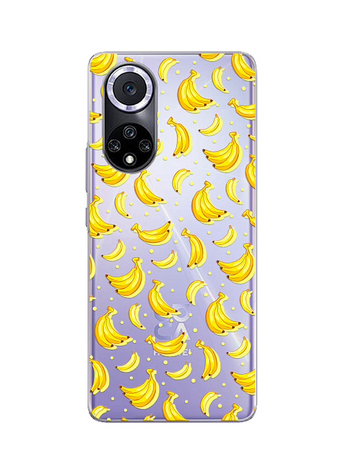 Силиконовый чехол для Honor 50 Бананы