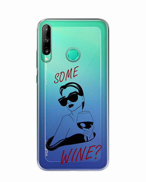 Силиконовый чехол для Huawei P40 Lite E Вина?