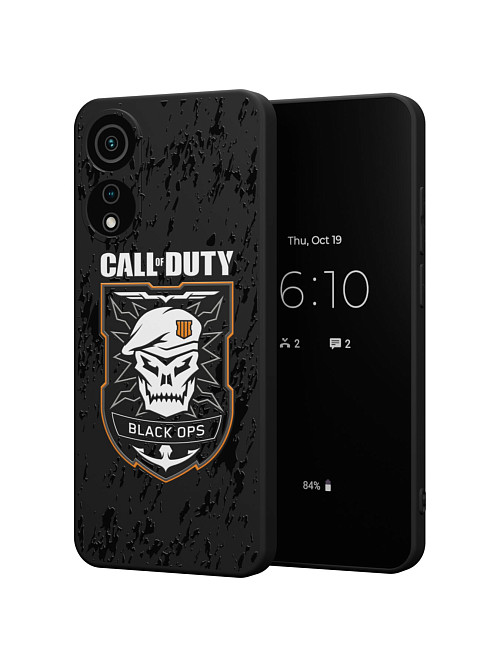 Силиконовый чехол для OPPO A78 (4G) "NOVEL: Call of Duty"