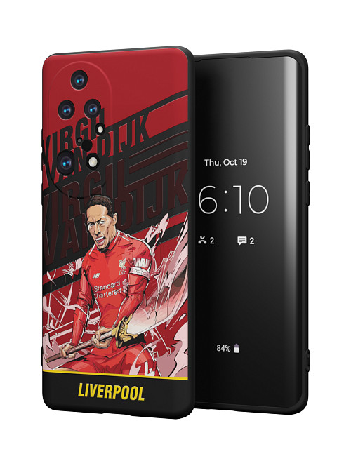 Силиконовый чехол для Huawei P50 Pro "NOVEL: Liverpool"