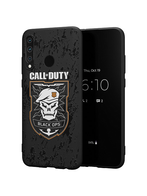 Силиконовый чехол для Honor 10i "NOVEL: Call of Duty"