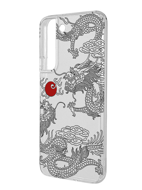 Силиконовый чехол для Samsung Galaxy S22 (5G) Японский дракон