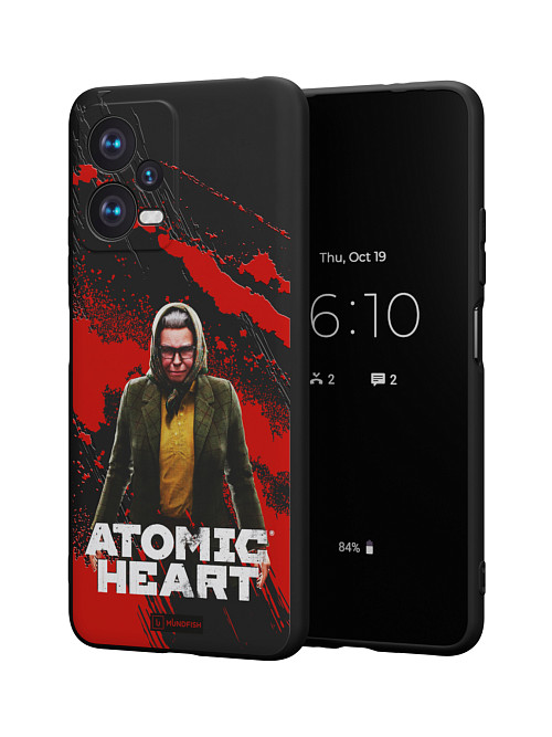 Силиконовый чехол для Poco X5 (5G) "Atomic Heart: Баба Зина"