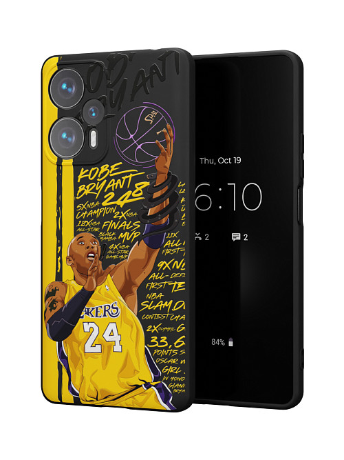 Силиконовый чехол для Xiaomi Redmi Note 12 Turbo "NOVEL: Kobe Bryant"