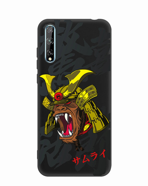 Силиконовый чехол для Huawei Y8p Samurai Kong