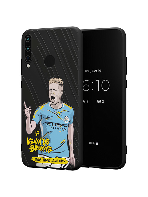 Силиконовый чехол для Honor 9C "NOVEL: Kevin de Bruyne"