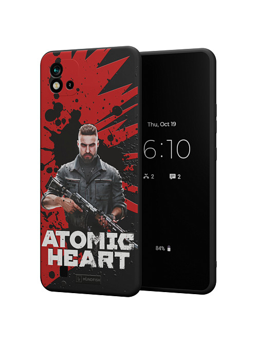 Силиконовый чехол для Realme C11 (2021) "Atomic Heart: Майор Нечаев"