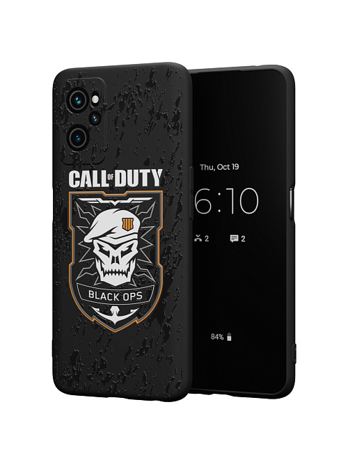 Силиконовый чехол для realme 9i "NOVEL: Call of Duty"