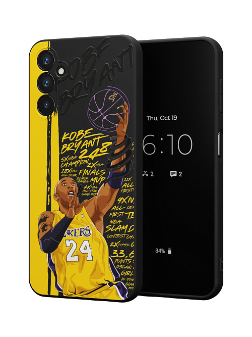 Силиконовый чехол для Samsung Galaxy A14 (4G) "NOVEL: Kobe Bryant"