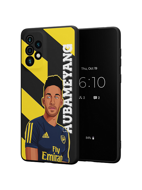 Силиконовый чехол для Samsung Galaxy A73 (5G) "NOVEL: Boateng"