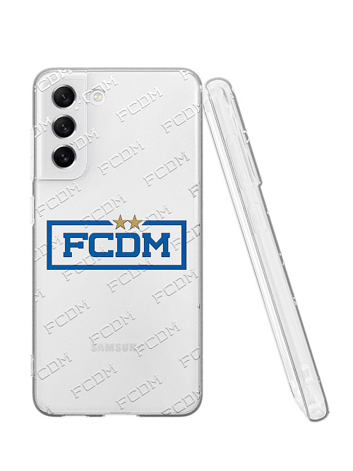 Силиконовый чехол для Samsung Galaxy S21 FE "Динамо: FC Dynamo Moscow"