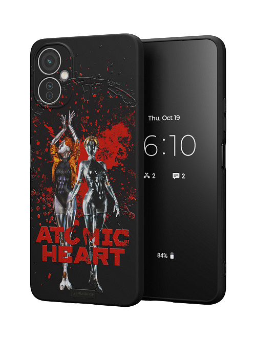 Силиконовый чехол для Tecno Camon 19 Neo "Atomic Heart: Близняшки"