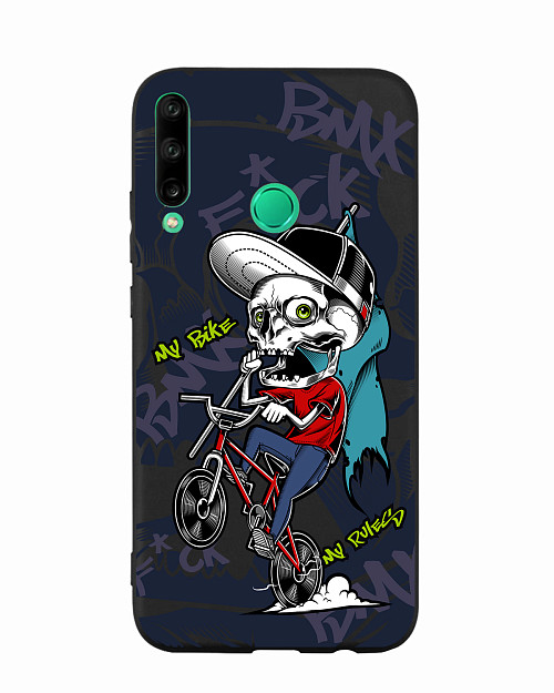 Силиконовый чехол для Honor 9C My bike my rules