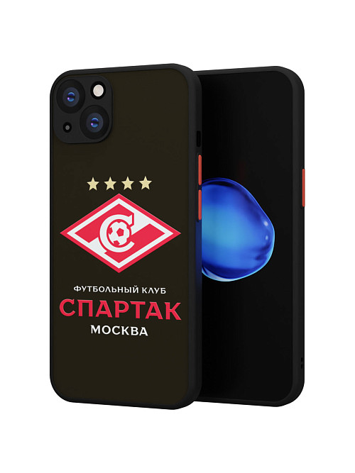 Противоударный чехол для Apple iPhone 15 "Спартак - чемпион"