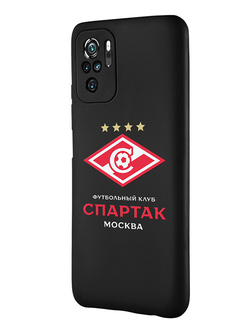 Силиконовый чехол для Xiaomi Redmi Note 10S "ФК Спартак Москва"