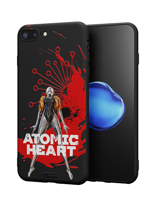 Силиконовый чехол для Apple iPhone 7 Plus "Atomic Heart: Правая близняшка"