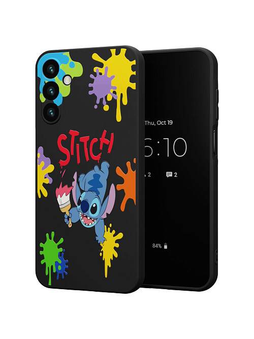 Силиконовый чехол для Samsung Galaxy A15 "NOVEL: Stitch paints"