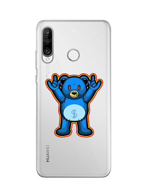 Силиконовый чехол для Honor 20S Мишка Доллар