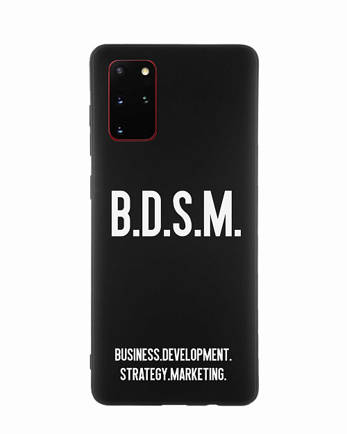 Силиконовый чехол для Samsung Galaxy S20 Plus B.D.S.M.