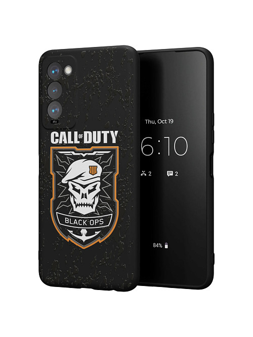 Силиконовый чехол для Tecno Camon 18T "NOVEL: Call of Duty"