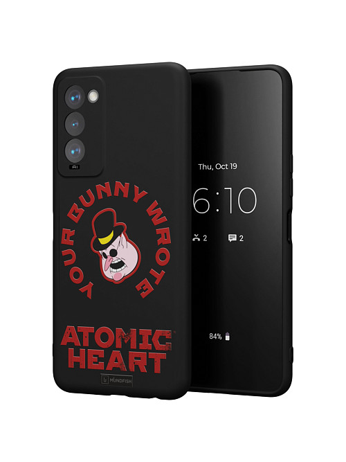 Силиконовый чехол для Tecno Camon 18/Camon 18T "Atomic Heart: Капиталист"