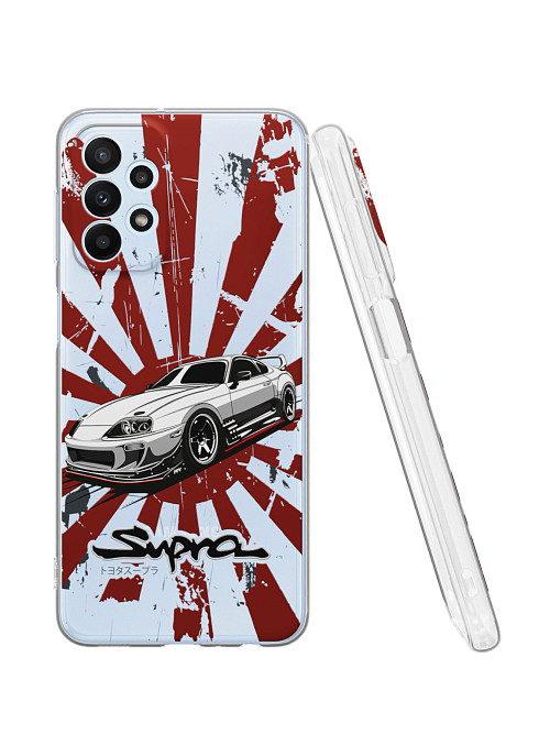 Силиконовый чехол для Samsung Galaxy A23 (5G) "Toyota Supra"