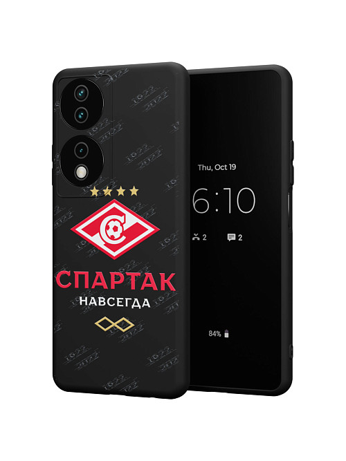 Силиконовый чехол для Honor X7b "Спартак - навсегда"