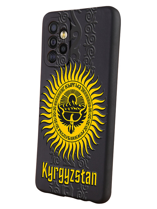 Силиконовый чехол для Samsung Galaxy A52 (4G) "Республика Киргизии"