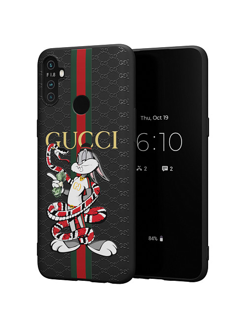 Силиконовый чехол для Realme C3 "NOVEL: Багз Банни Gucci"