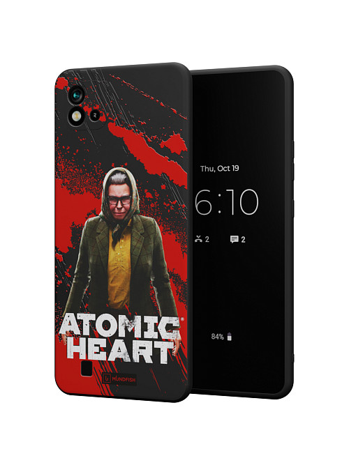 Силиконовый чехол для Realme C20 (2021) "Atomic Heart: Баба Зина"