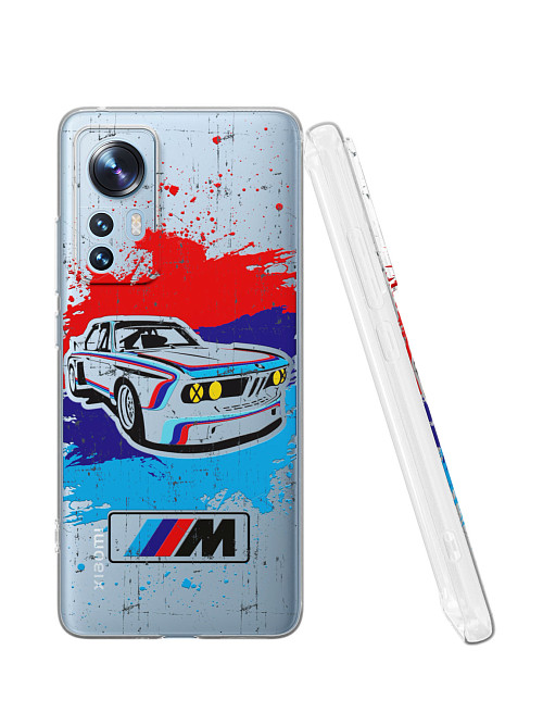 Силиконовый чехол для Xiaomi 12 "BMW"