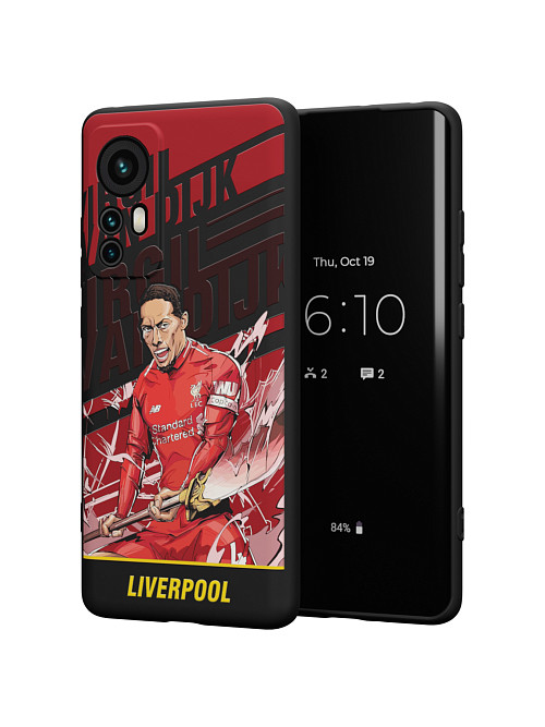 Силиконовый чехол для Xiaomi 12X "NOVEL: Liverpool"