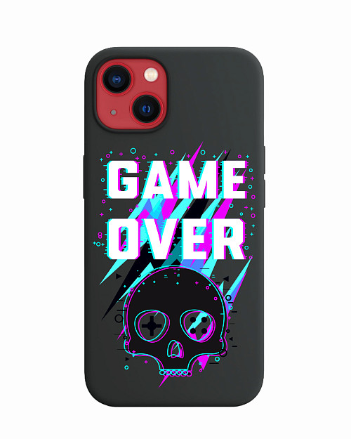 Силиконовый чехол для Apple iPhone 13 mini Game over