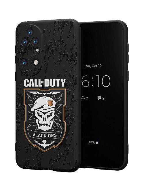 Силиконовый чехол для Huawei P50 "NOVEL: Call of Duty"