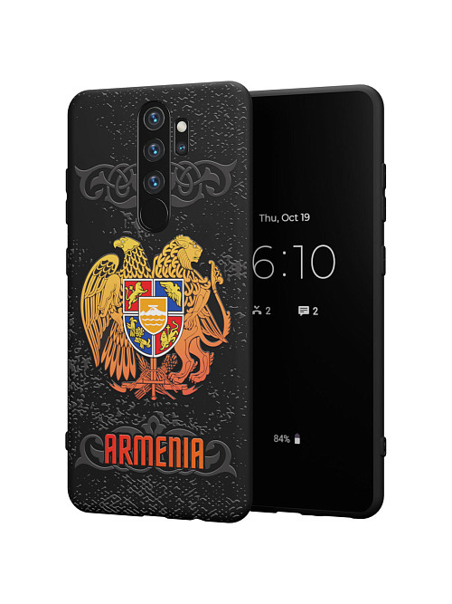 Силиконовый чехол для Xiaomi Redmi Note 8 Pro "Герб Армении"