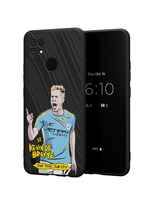 Силиконовый чехол для Realme C21 "NOVEL: Kevin de Bruyne"