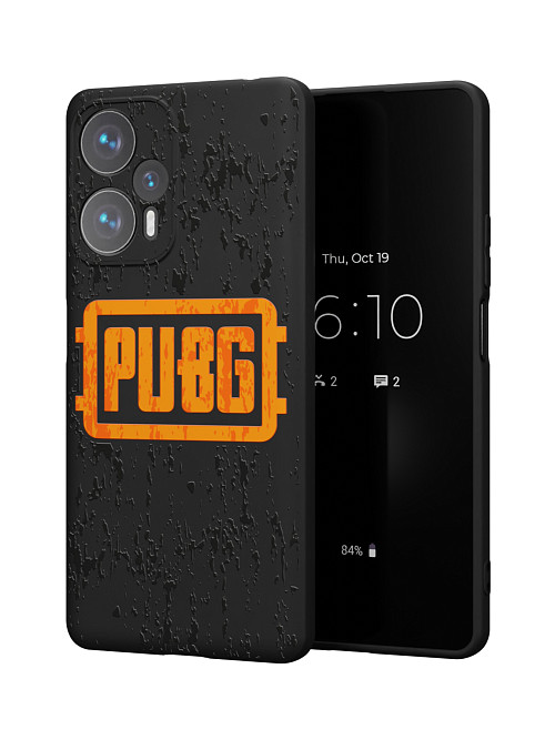 Силиконовый чехол для Xiaomi Redmi Note 12 Turbo "NOVEL: PUBG"