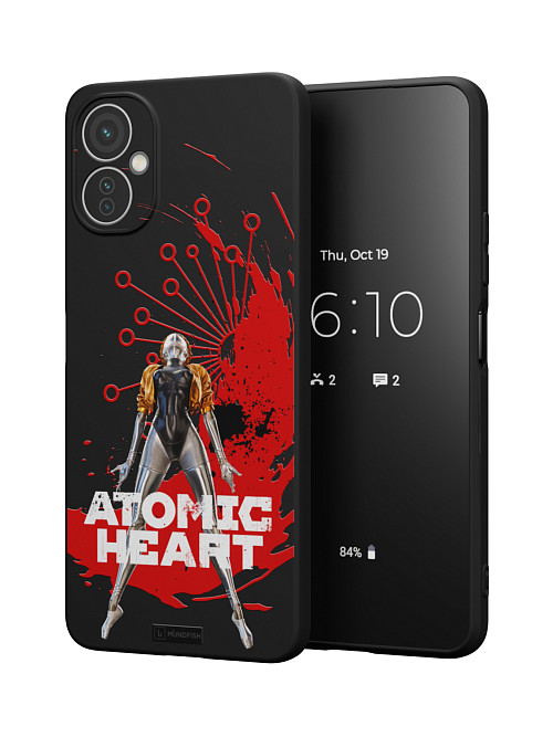 Силиконовый чехол для Tecno Camon 19 Neo "Atomic Heart: Правая близняшка"