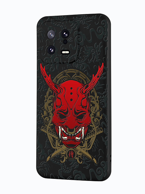 Силиконовый чехол для Xiaomi 13 Red Oni mask