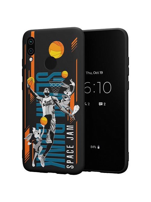 Силиконовый чехол для Huawei P Smart (2019) "NOVEL: Slam Dunk"