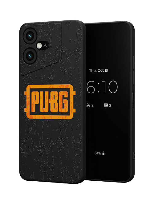 Силиконовый чехол для Tecno Pova Neo 3 "NOVEL: PUBG"