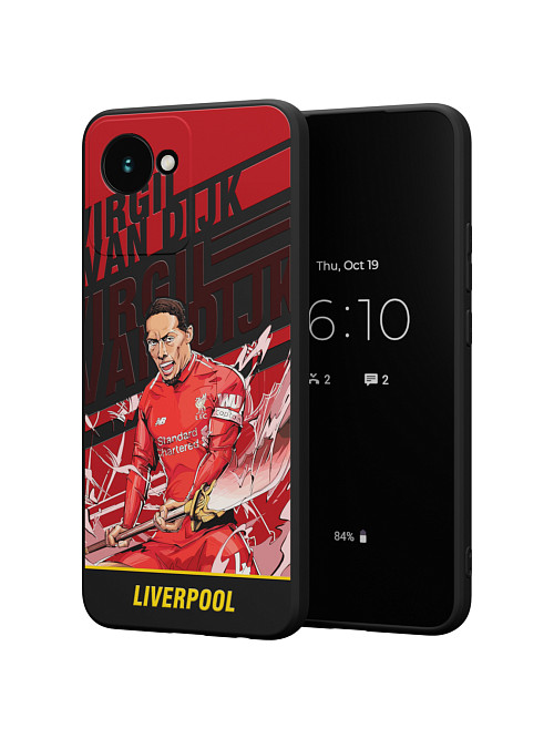 Силиконовый чехол для realme C30/C30S/realme Narzo 50i Prime "NOVEL: Liverpool"