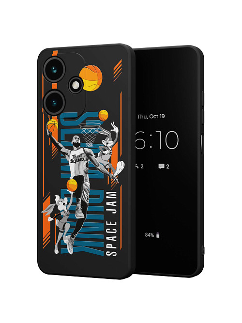 Силиконовый чехол для Infinix Hot 30i "NOVEL: Slam Dunk"