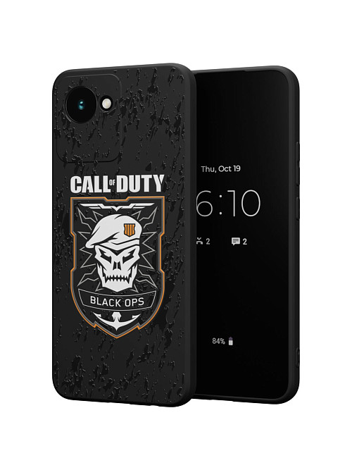 Силиконовый чехол для realme C30/C30S/realme Narzo 50i Prime "NOVEL: Call of Duty"