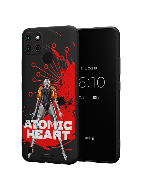 Силиконовый чехол для Realme C21Y "Atomic Heart: Правая близняшка"